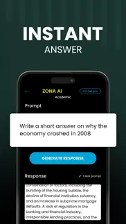 zona ai chatbot writing help 3 iphone screenshot 3