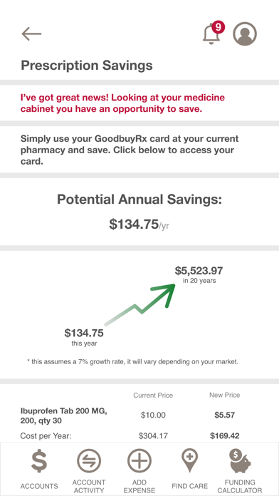 myHealthSpend Screenshot
