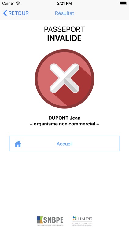 Contrôle Passeport Sécurité screenshot-3