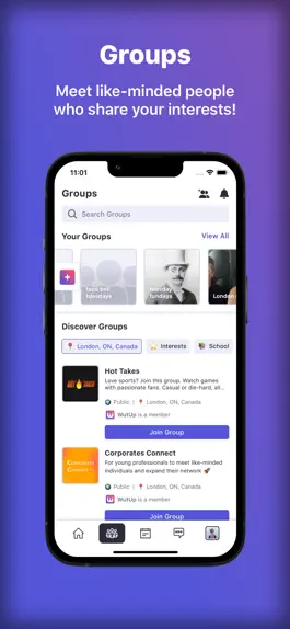 Game screenshot WutUp - Social Hangout App apk