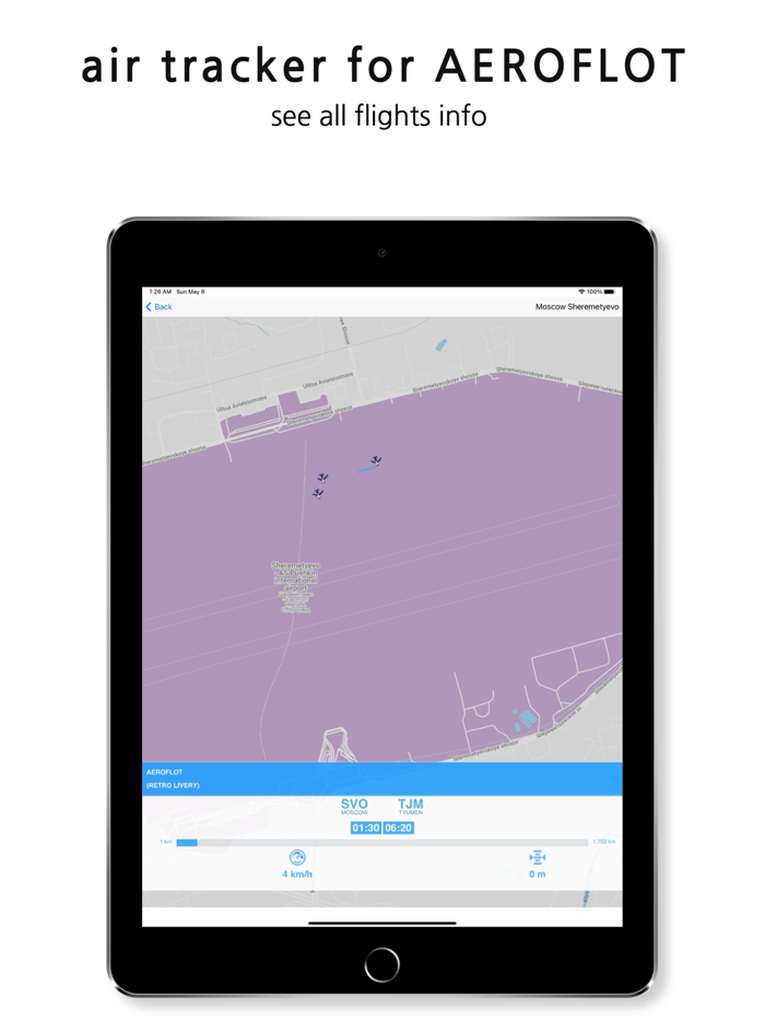 Air Tracker For Aeroflot