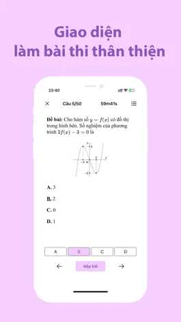 Game screenshot Thi THPT apk