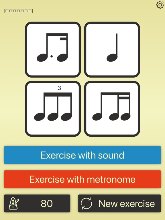 Rhythm: metronome tempo tutor
