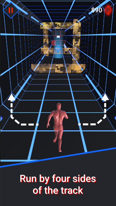 ByteRun - Sci-Fi running game Screenshot