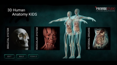 3D Human Anatomy Kids Screenshot