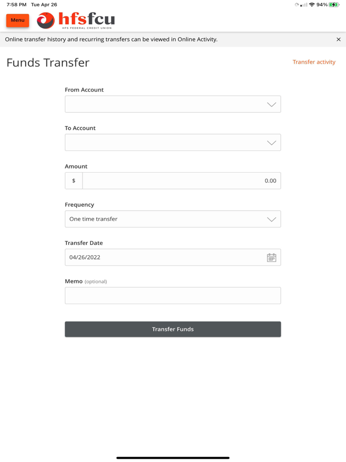 HFS Federal Credit Union