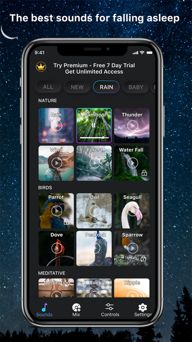 Sleep Happy: Sleep Sounds Screenshot