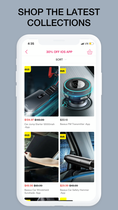 LuxAuto App Screenshot