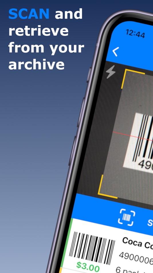 #4. Barcode Organizer (iOS) Podle: Stefano Russello