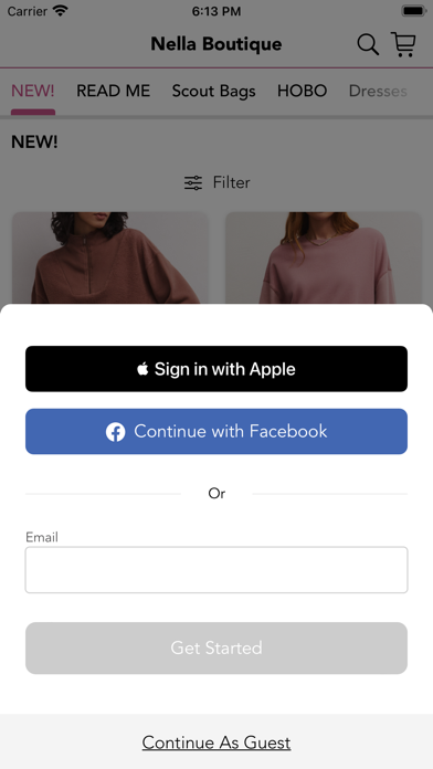 Nella Boutique Screenshot