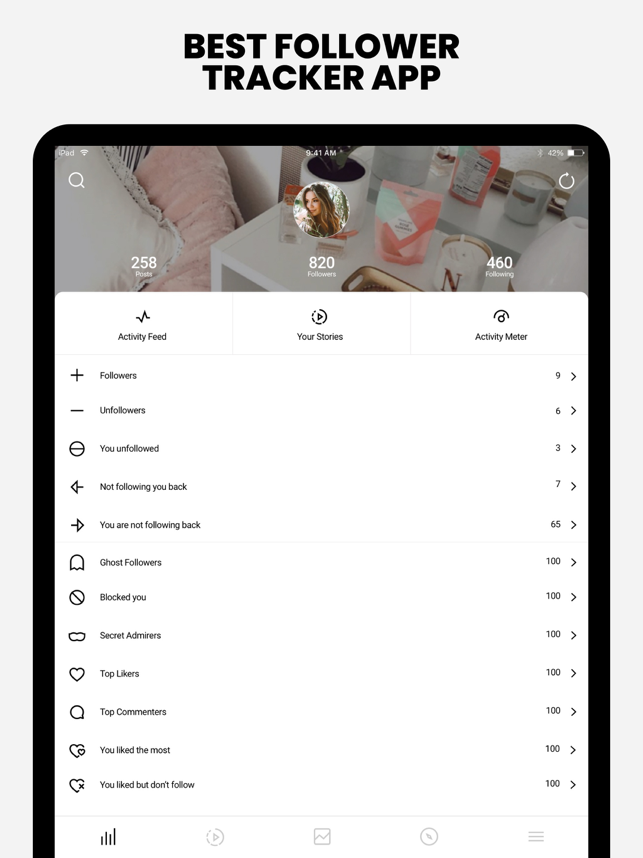 ‎FollowMeter for Instagram Screenshot