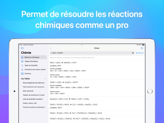 Screenshot #4 pour Chimie