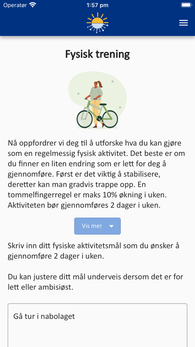 Min Covid Rehabilitering Screenshot