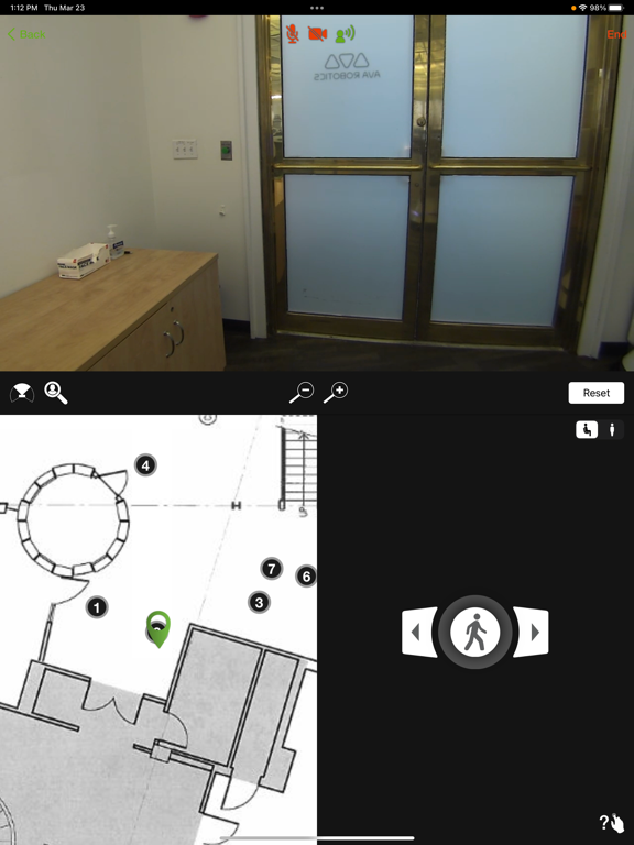 Ava Teleport iPad screenshot 4 - Business app