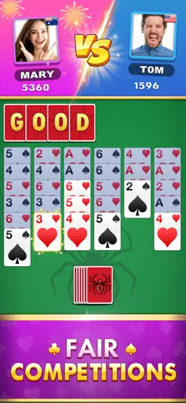 Game screenshot Spider Solitaire: Win Cash apk