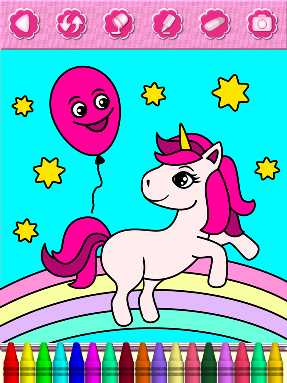 Screenshot #5 pour Pony Unicorn Coloring Book