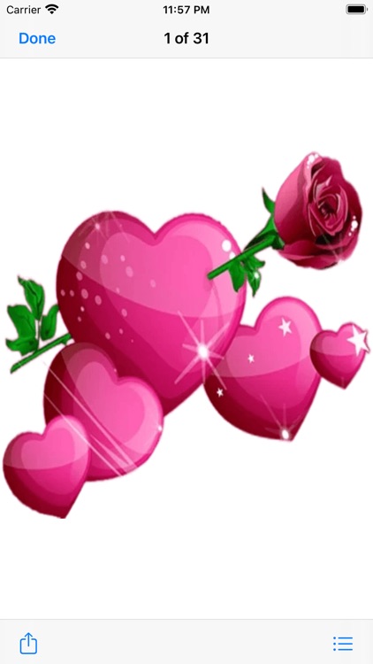 RoseDay Flower of Love Sticker screenshot-3