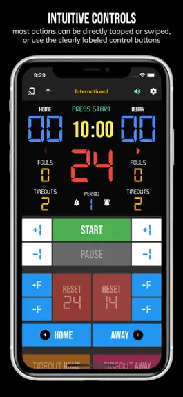 Game screenshot BT Basketball Controller apk