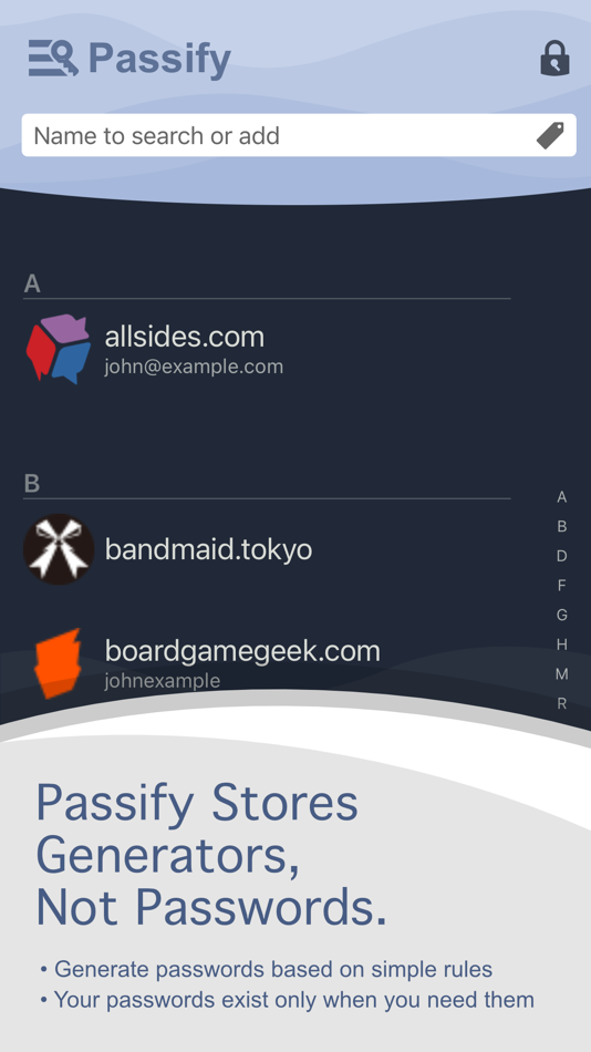 #1. Passify Password Manager (iOS) 게시자: User Imperative LLC