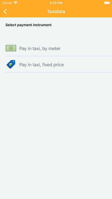 Taxidata Screenshot