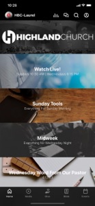 Highland Church screenshot #1 for iPhone