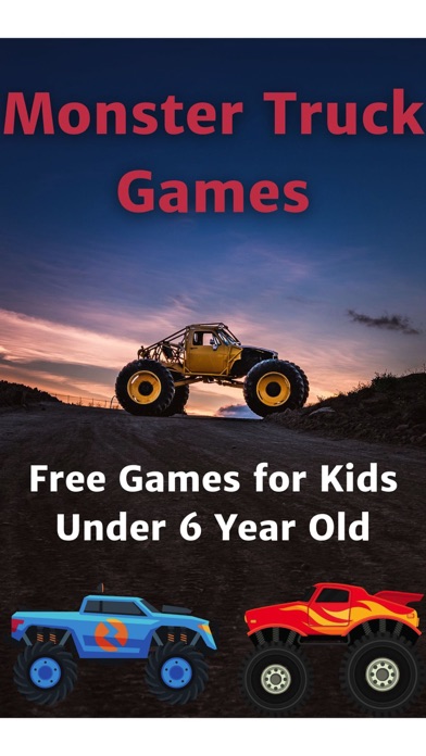 Monster Truck Games For Kids! Screenshot