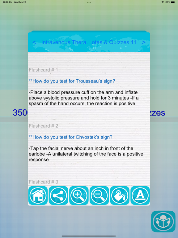 Screenshot #6 pour Intravenous Therapy Test Bank