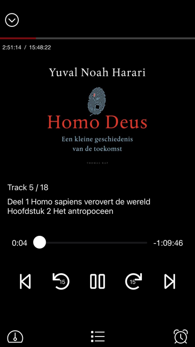 Libris luisterboeken Screenshot