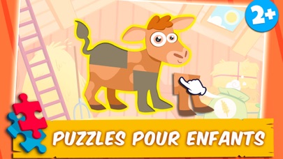 Screenshot #2 pour Ferme: Jeux de Puzzle Animaux