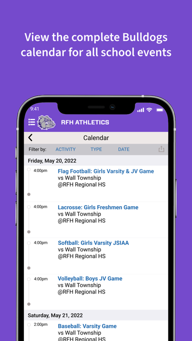 RFH Athletics Screenshot 4 - AppWisp.com RFH Athletics Screenshot 4 - AppWisp.com