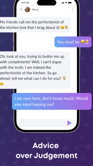 Chatie: AI Friend, Fun & Coach Screenshot