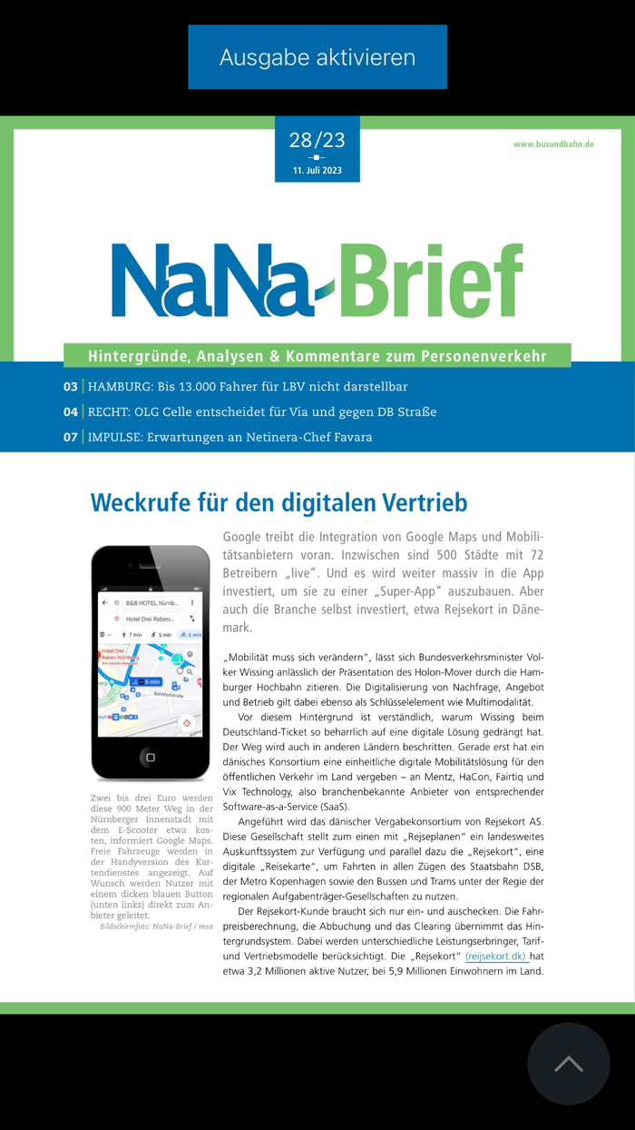 Alba Fachmedien ÖPNV Kiosk