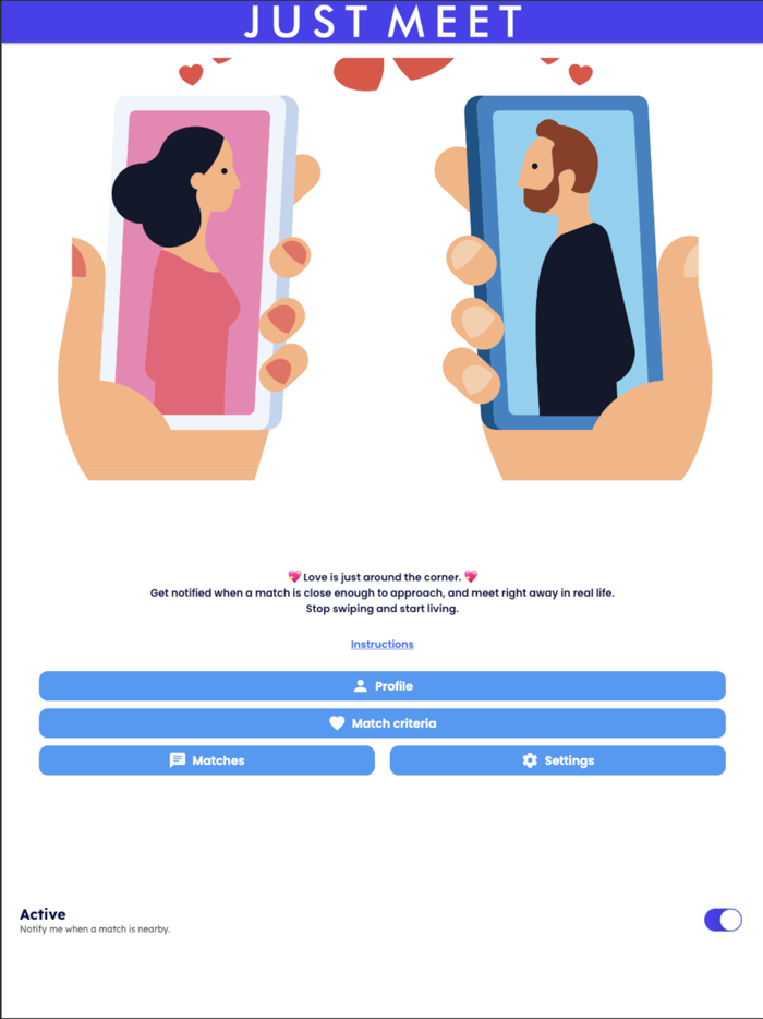 Just Meet - Offline Dating