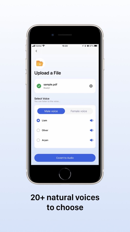 #4. Listenable - Text to Speech (iOS) Podle: Omni AI Lab