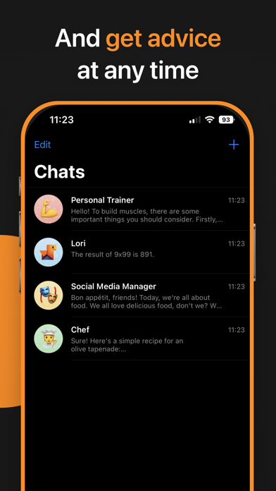 AI Chat Client - Lori Screenshot