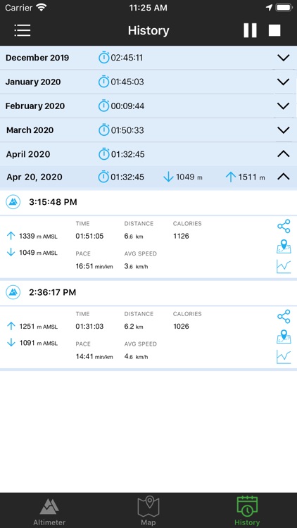 GPS Altimeter - Altitude & Map screenshot-3