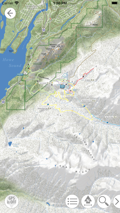 Sea to Sky Gondola Mapsのおすすめ画像7