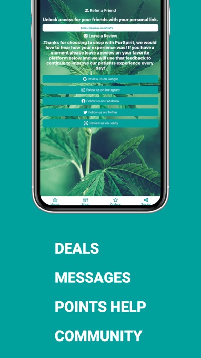 PurSpirit Cannabis Co. Screenshot
