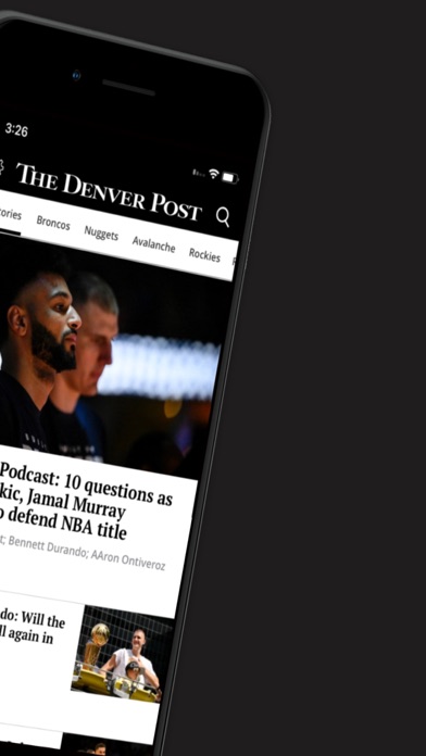 Denver Post Sports Screenshot