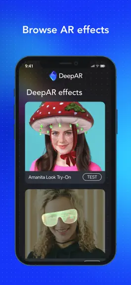 Game screenshot DeepAR Effect Tester mod apk