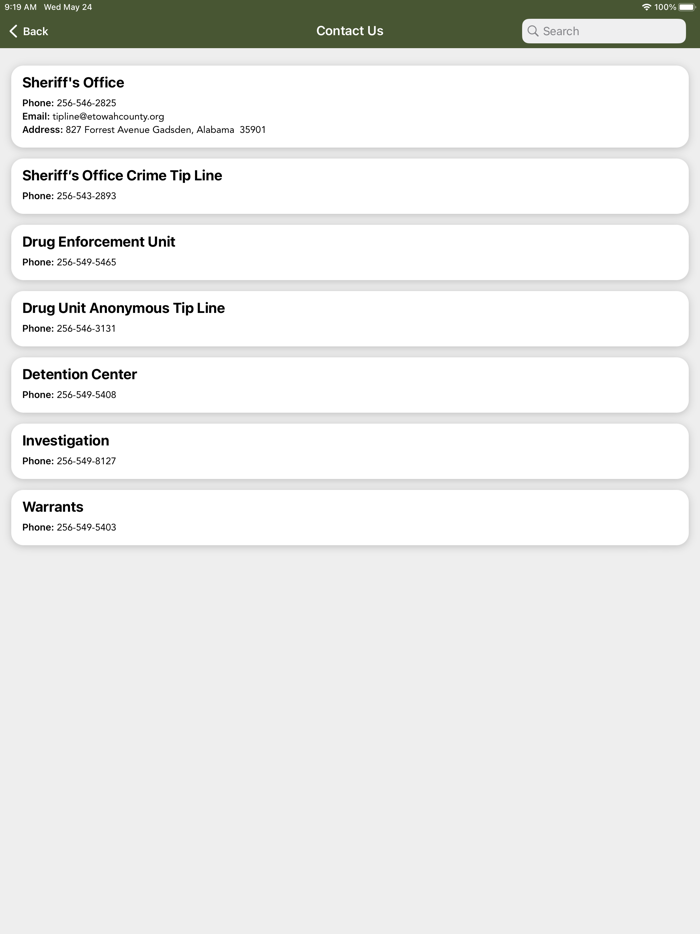 Etowah County Sheriffs Office