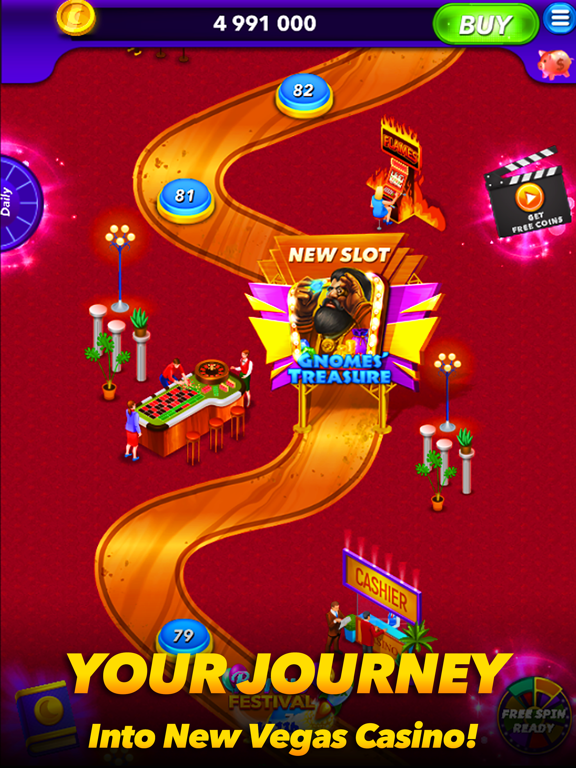 Screenshot #6 pour Vegas Journey. Slots & Casino