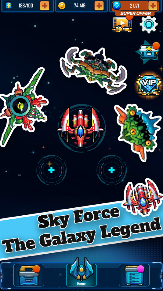 Sky Force - The Galaxy Legend - 1.2 - (iOS)