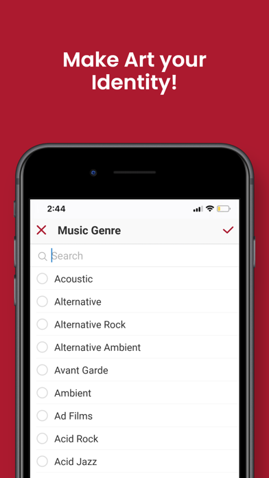 Tamboora - Art Social Network Screenshot