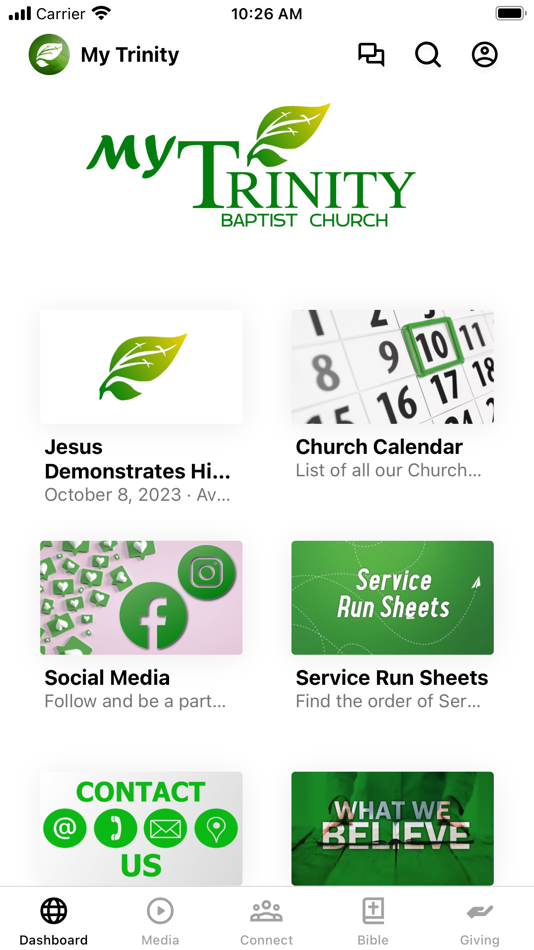 #1. Trinity Baptist Hammond (iOS) Által: Trinity Baptist Church (Hammond)