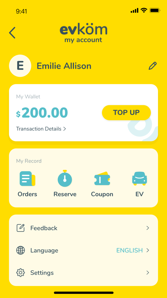 #5. evköm charge (iOS) 由: EV Kommons Group Limited