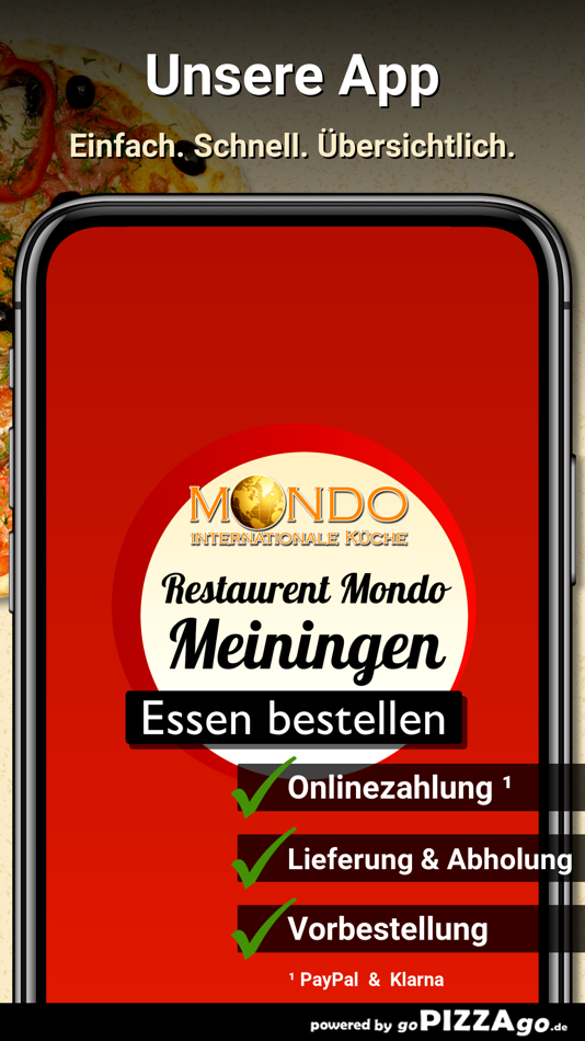 Restaurant Mondo Meiningen - 1.0.10 - (iOS)
