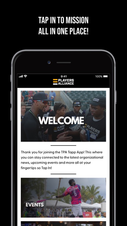 TPA's Tap App
