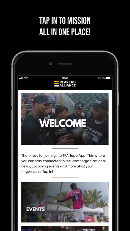 #2. TPA's Tap App (iOS) 由: THE PLAYERS ALLIANCE INC