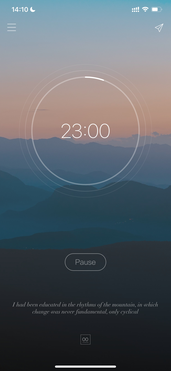 Tide Lite Natural Focus Timer